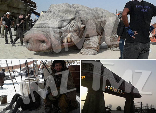 Star Wars Episode VII SUPER SECRET SPOILER PICS FROM THE SET! - TMZ.com