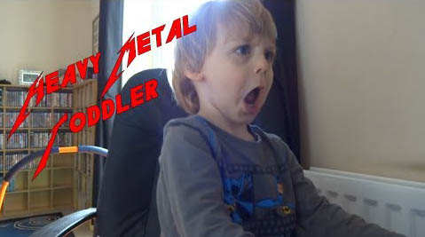 Heavy Metal Toddler [Metallica - Creeping Death]