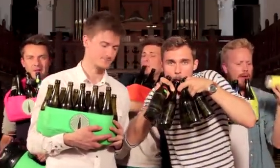 Michael Jackson on Beer Bottles