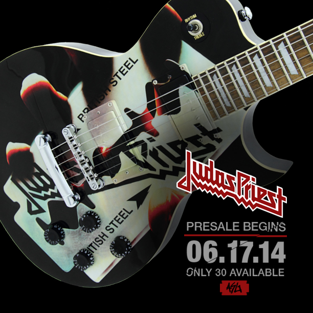 Judas Priest British Steel guitars