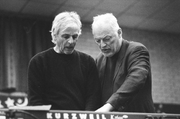 David Gilmour and Richard Wright
