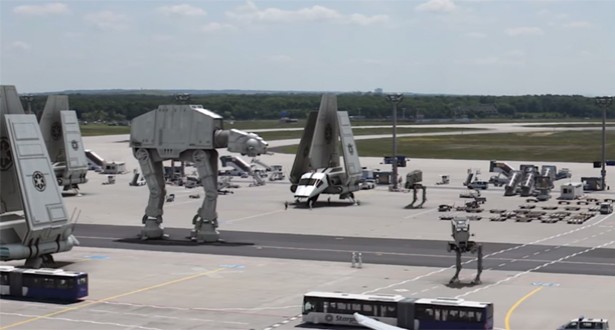 Leaked Star Wars Episode VII Filmset Footage!