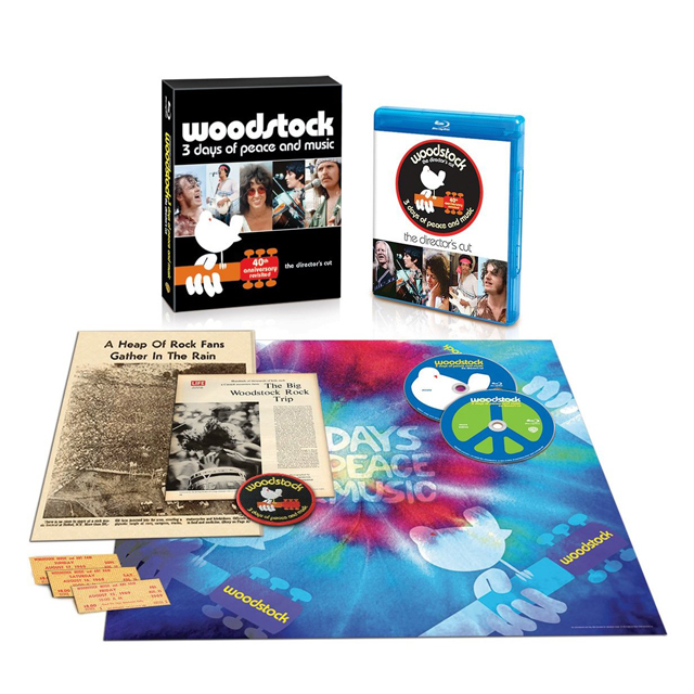 ディレクターズカット ウッドストック 愛と平和と音楽の3日間 製作40周年記念リビジテッド版 [Blu-ray]
