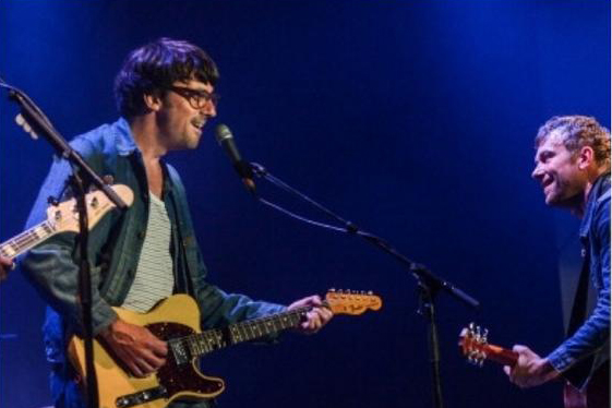 Damon Albarn and Graham Coxon