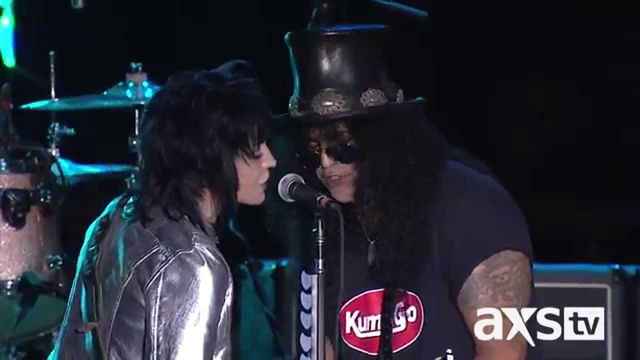 Joan Jett and Slash