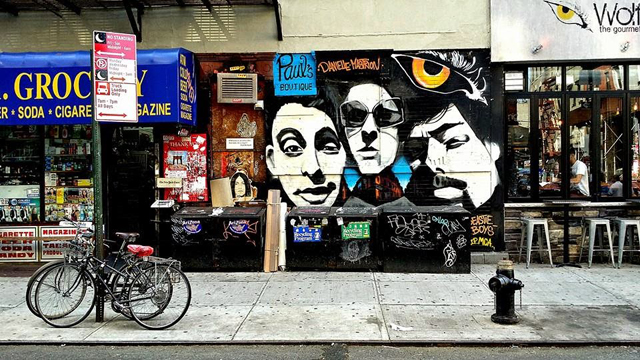 Beastie Boys mural in honor of 'Paul's Boutique'