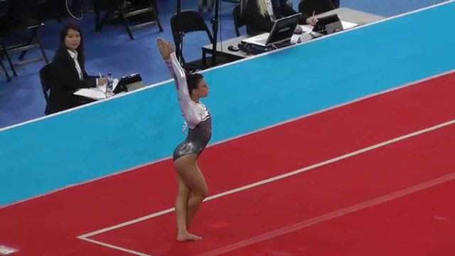 Claudia Fragapane (ENG) - Floor - 2014 Commonwealth Games