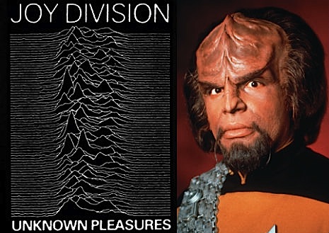 Joy Division’s Unknown Pleasures and Klingon Worf