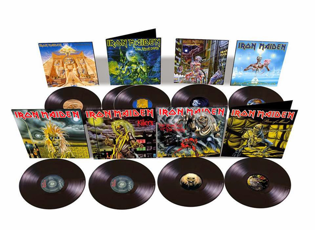 Iron Maiden 2014 vinyl reissues