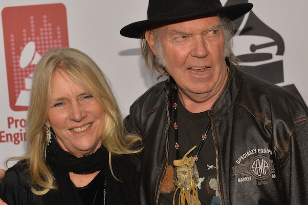 Neil Young and Pegi Young