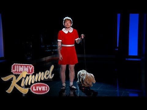 Ed Sheeran is Annie