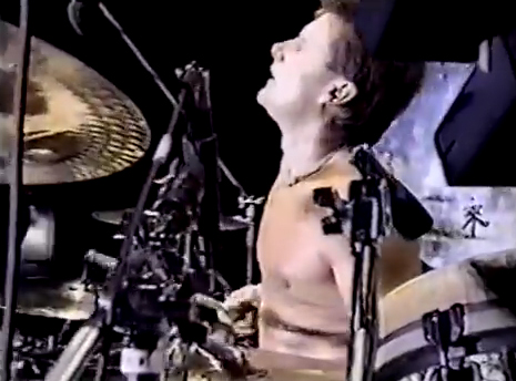 Carl Palmer of Emerson, Lake & Palmer drum solo from The Kisstadion, Budapest, Hungary