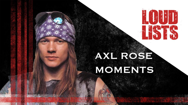 12 Unforgettable Axl Rose Onstage Moments