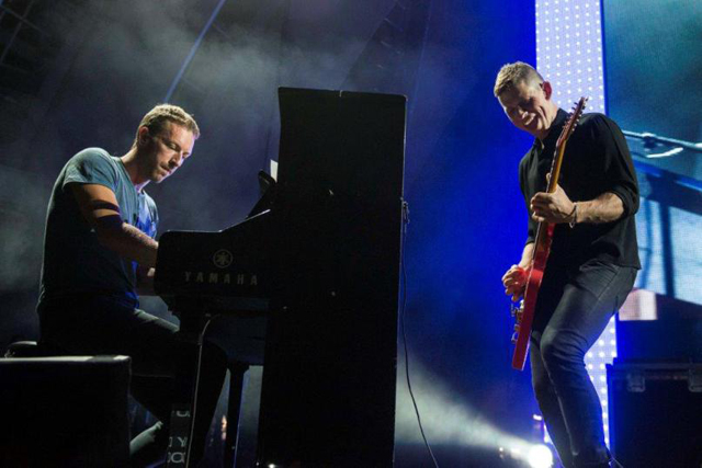 Chris Martin and Kings of Leon