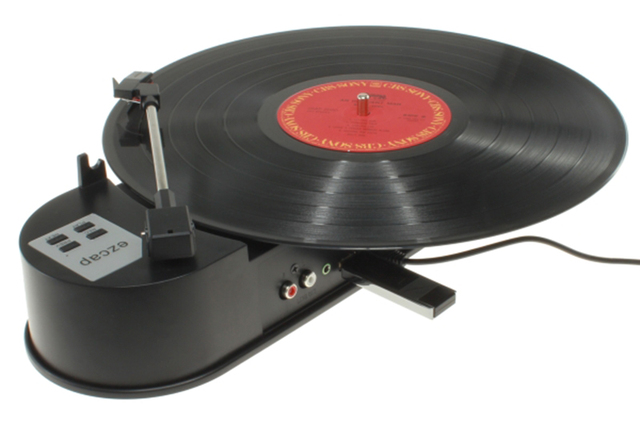 MP3ファイル変換機能搭載 PCレス保存対応 レコードプレーヤー DN-11582