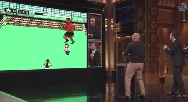 Mike Tyson Tries to Beat Himself in Punch-Out!! - The Tonight Show Starring Jimmy Fallon