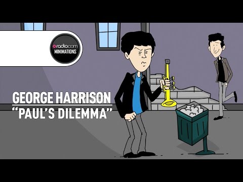 George Harrison Recalls Paul McCartney’s Trumpet-Playing Days (Radio.com Minimation)