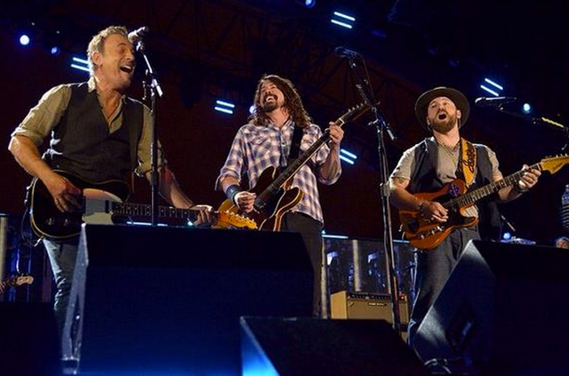 Bruce Springsteen, Dave Grohl, Zac Brown