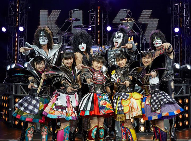 ももいろクローバーZ and KISS