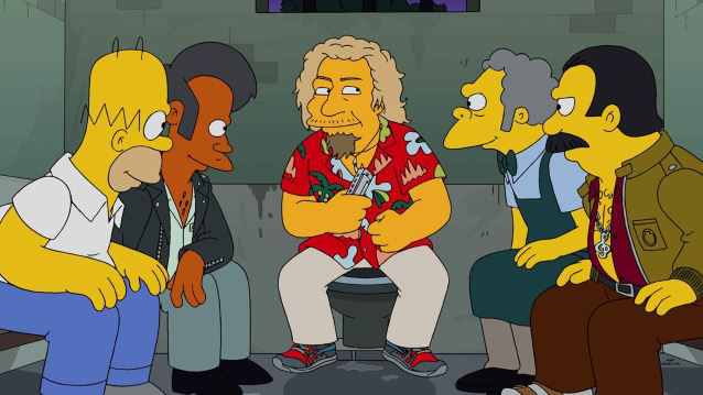 Sammy Hagar - The Simpsons