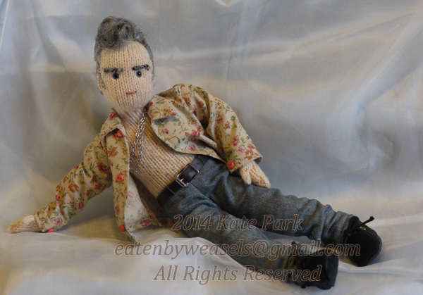 knit Morrissey doll