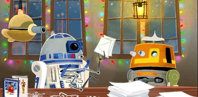 Lucasfilm's Animated 'Star Wars' Holiday Card