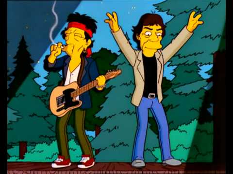 Keith Richards, Mick Jagger - The Simpsons