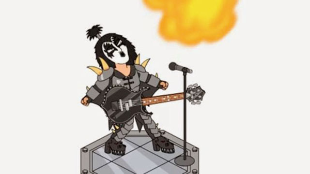 Gene Simmons / Family Guy Rock Out!