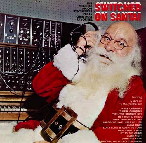 The Vinyl Factory - THE 40 WEIRDEST CHRISTMAS RECORD SLEEVES - Synth Santa