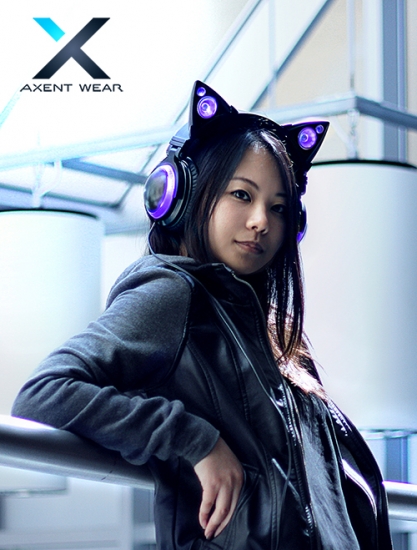 ネコ耳ヘッドフォン『AXENT WEAR』