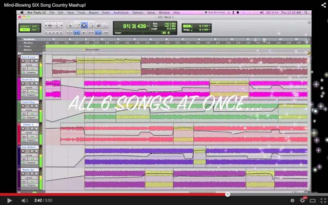 Mind-Blowing SIX Song Country Mashup!