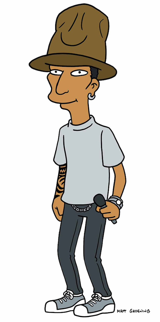 Pharrell Williams - The Simpsons