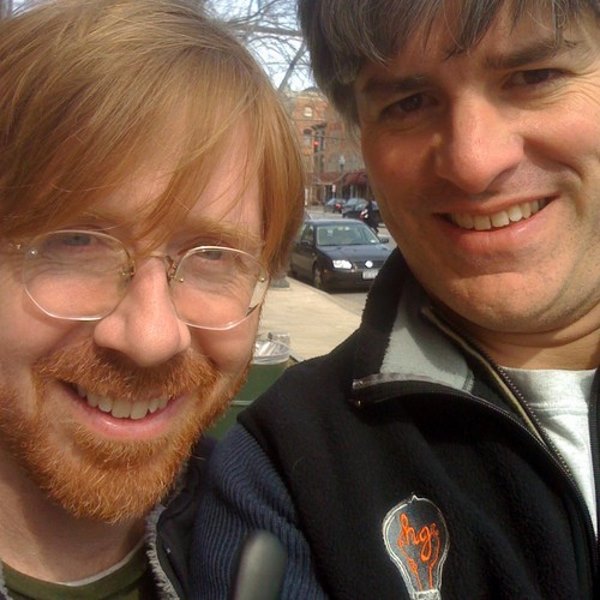 Trey Anastasio and Tom Marshall