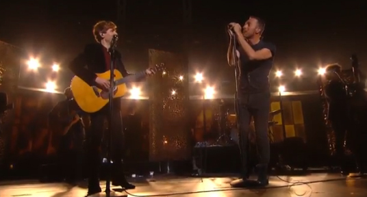 Beck and Coldplay's Chris Martin