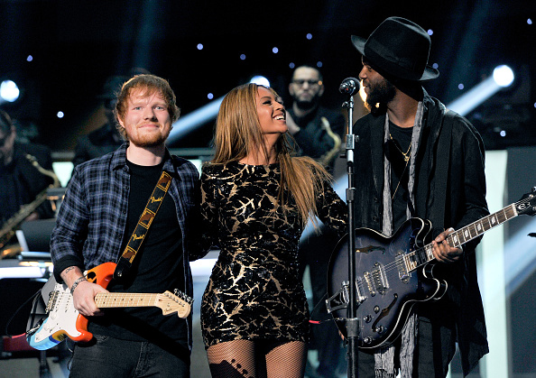 Ed Sheeran and Beyonce