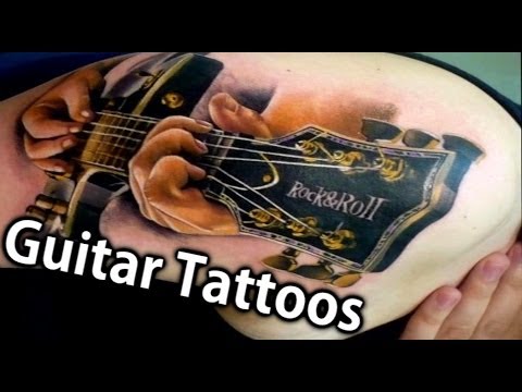 50 Best Guitar Tattoos Ever (Review) -hard-guitar.com