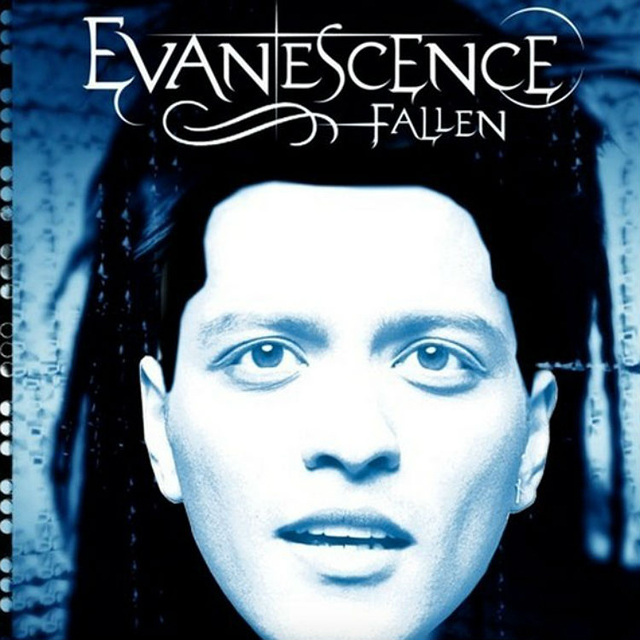 Mark Ronson and Bruno Mars with Evanescence