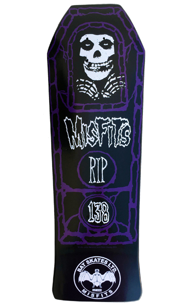 Misfits × Bat Skates - skate decks