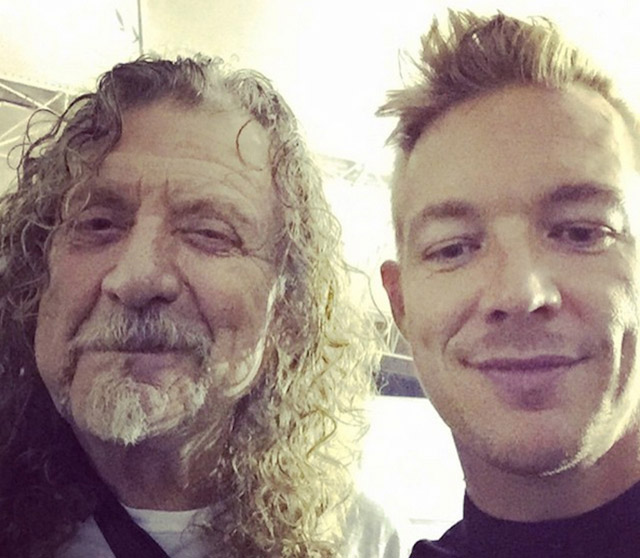 Robert Plant and Diplo