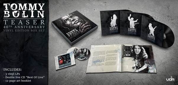 Tommy Bolin / Teaser 40th Anniversary Vinyl Edition Box Set