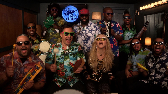 Jimmy Fallon, Madonna & The Roots Sing 