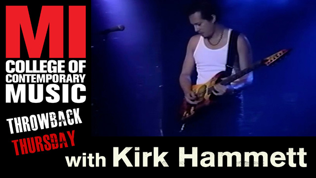 Kirk Hammett Throwback Thursday From the MI Vault 6/3/1996