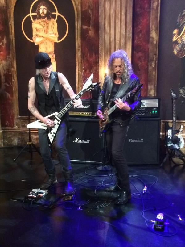 Kirk Hammett & Michael Schenker