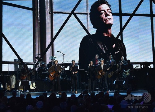 Lou Reed tribute in the Rock & Roll Hall Of Fame