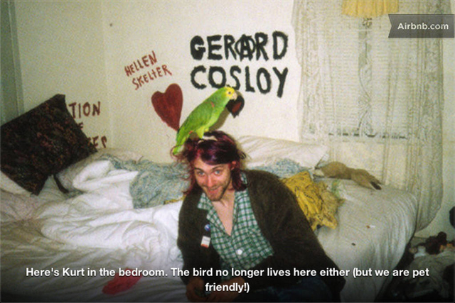 Kurt Cobain’s former Los Angeles apartment