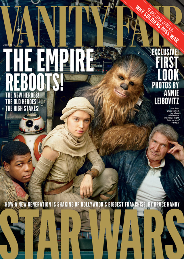Vanity Fair - Star Wars: The Force Awakens cover