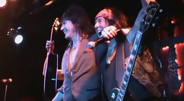 Phil Lewis and Tracii Guns