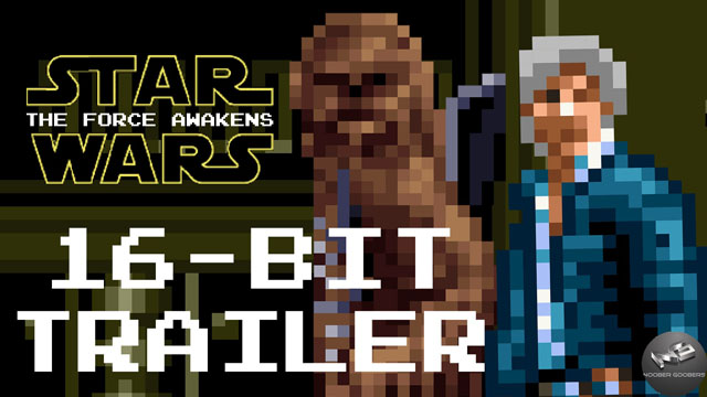 Star Wars: The Force Awakens 16-Bit Trailer