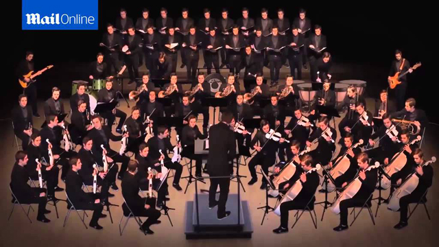 One-man band! Musician plays every part of 70-person orchestra and films symphony from his bedroom