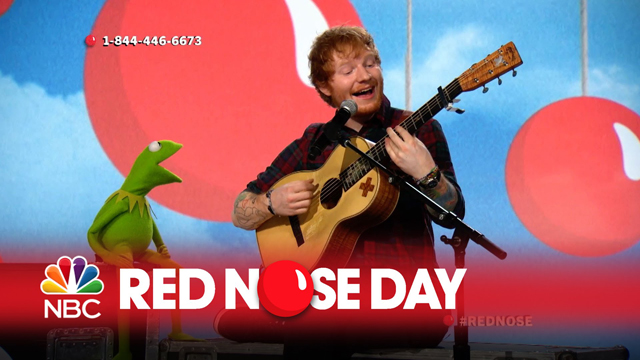 Kermit and Ed Sheeran